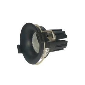 DM202719  Benz 15 Powered by Philips 15W 1350lm 3000K 24° Engine, 350mA, Black,Fixed Recessed Spotlight,Inner Glass Cover,IP65.